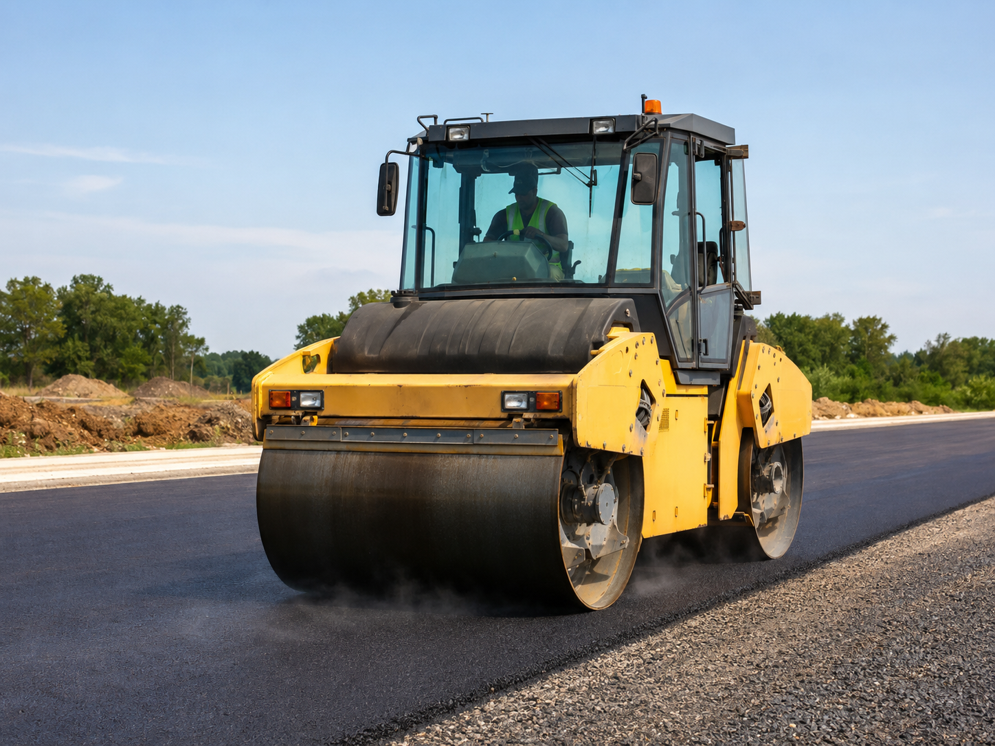 Asphalt paving installation by Chris Paving MS
