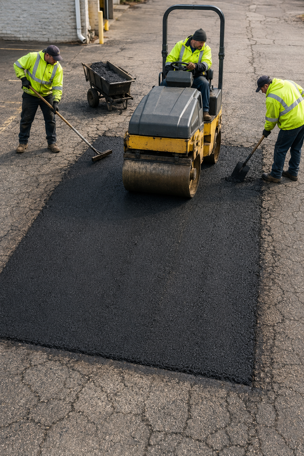 Pothole repair and asphalt patching in Mississippi